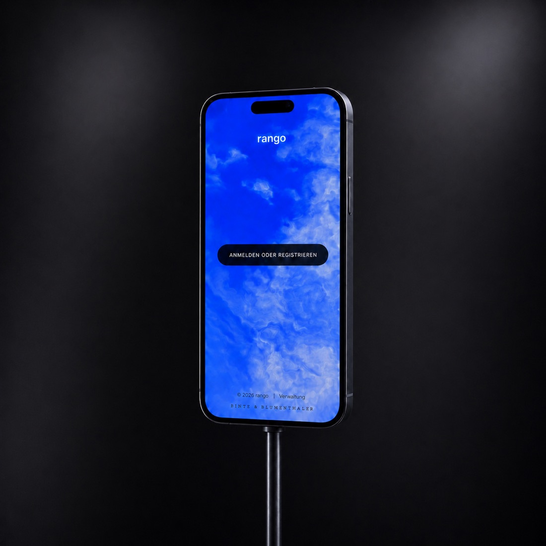 Die rango-App auf dem Smartphone